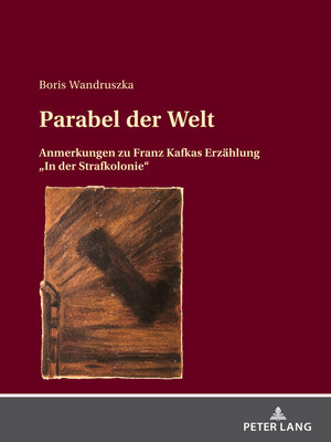 cover image of Parabel der Welt